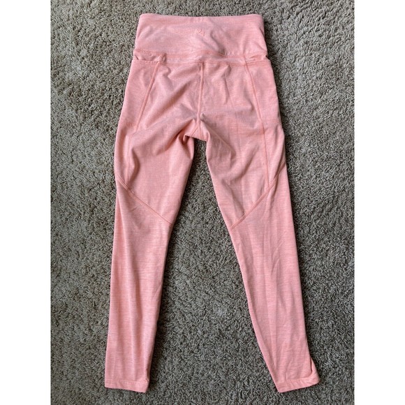 Joy Lab Women’s Size XS Pink/Peach Athletic Soft Leggings with Pockets - Picture 3 of 9